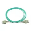 BlueOptics SFP3232EU1MK InfiniBand optiskā šķiedras kabelis 1 m SC Zaļš