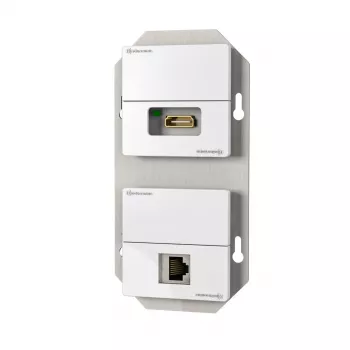 Sienas kontaktligzda RJ-45 + HDMI Kindermann 7456 000 544