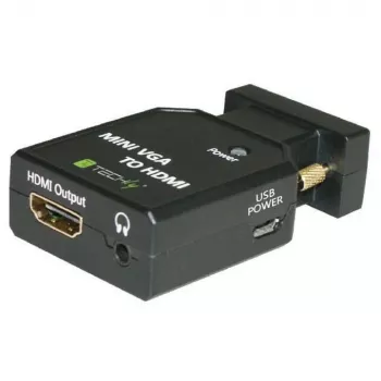 Techly Mini Converter VGA un Audio uz HDMI IDATA VGA-HDMINI