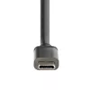 StarTech.com 3-Portu USB-C vairāku monitoru adapteris, USB Type-C uz 3x DisplayPort 1.4 MST centrmezgls, trīskāršs 4K 60Hz DP klēpjdatora paplašinātājs/sadalītājs, HDR, pagarināts iebūvētais kabelis - tikai Windows
