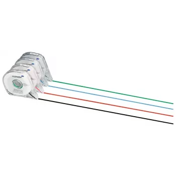 Līmlente dalīšanai Legamaster Planboard 2.5mm x 16m Melna