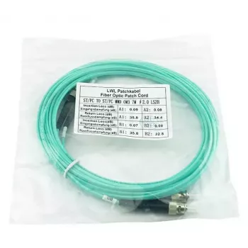 BlueOptics SFP3333EU5MK InfiniBand optiskās šķiedras kabelis 5 m ST Aqua