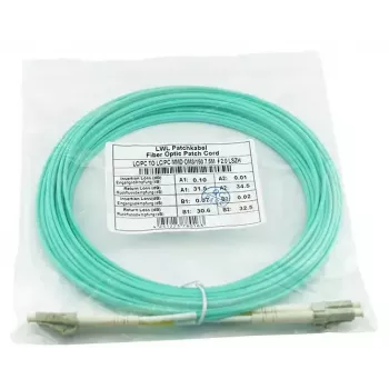 BlueOptics SFP3131EU5MK optiskais šķiedras kabelis InfiniBand 5m LC Aqua OM3