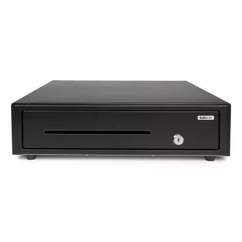 Elektroniskā naudas atvilktne Safescan LD-4141, tērauda korpuss, 410×415×115 mm, melna, 6 atslēgas