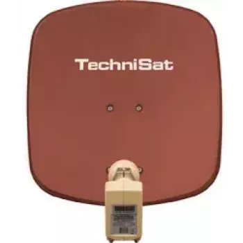 Satelītantena TechniSat Digidish 45 Twin sarkana