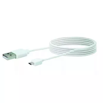 USB kabelis Schwaiger LK200M532 2m USB A Micro-USB A Balts