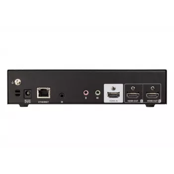 ATEN VP2120 Seamless Presentation Switch ar Quad View, HDMI, USB Type-A, metāla korpuss, melna, 60 Hz, 15 m
