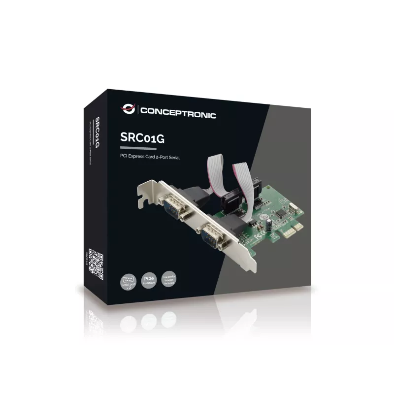 Conceptronic PCI Express karte 2 portu seriālais ports