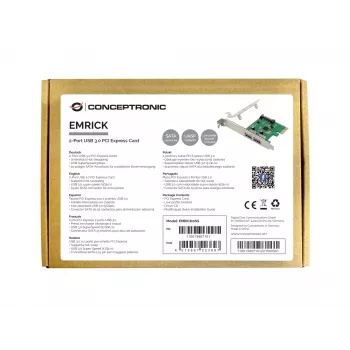 Conceptronic EMRICK 2-Port USB 3.0 PCIe karte
