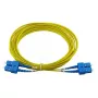 BlueOptics SFP3232BU2MK InfiniBand optiskā šķiedra kabelis 2 m SC Dzeltens