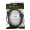 Techly ICOC HDMI2-4-010T HDMI kabelis 1 m HDMI Type A (Standard) Melns