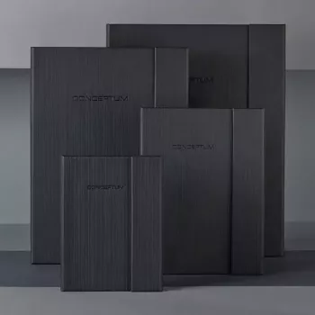 Rakstīšanas piezīmju bloks Sigel CO161 A5 97 lapas Melns