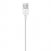 Apple MQUE2ZM Lightning–USB A kabelis 1 m Balts