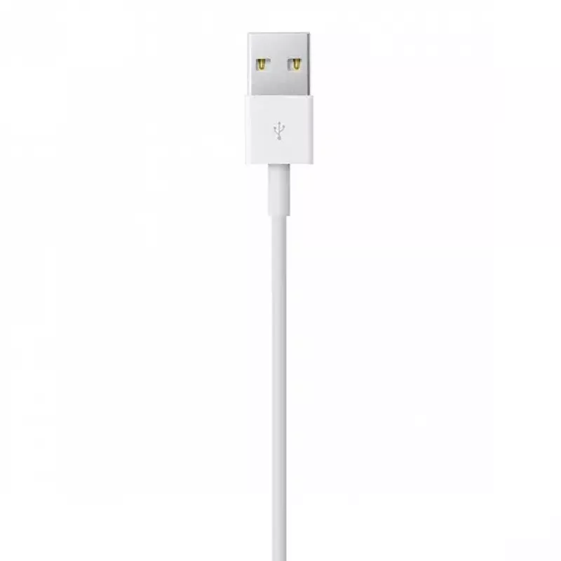 Apple MQUE2ZM Lightning–USB A kabelis 1 m Balts