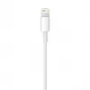 Apple MQUE2ZM Lightning–USB A kabelis 1 m Balts