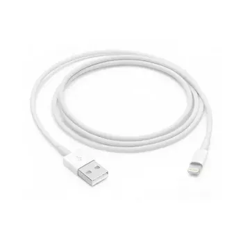Apple MQUE2ZM Lightning–USB A kabelis 1 m Balts