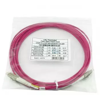 BlueOptics QK732A-BO InfiniBand/optiskais kabelis 1 m LC Violet