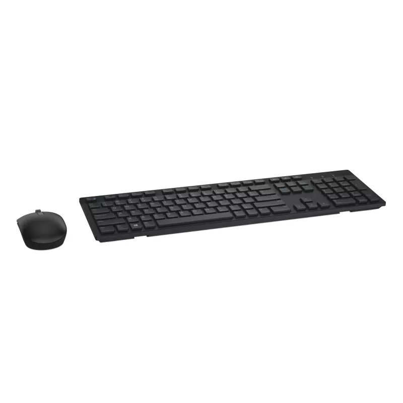 DELL KM636 bezvadu tastatūra ar peli, RF, QWERTY, melna
