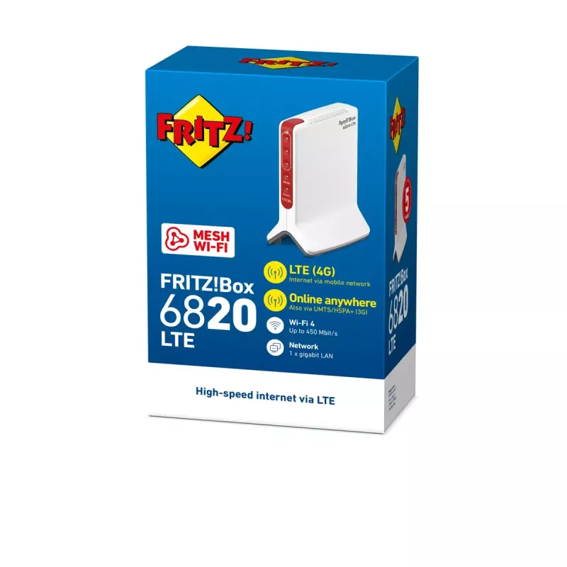 Maršrutētājs FRITZ!Box 6820 LTE v3 Edition International