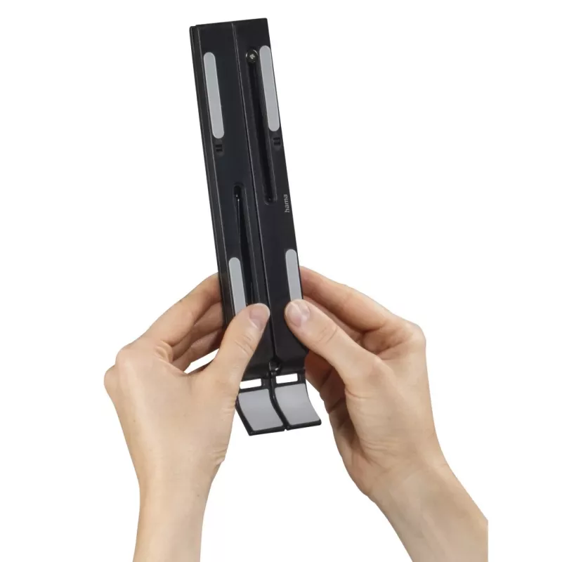 Hama Light Laptop statīvs Melns 39,1 cm (15,4 collas)