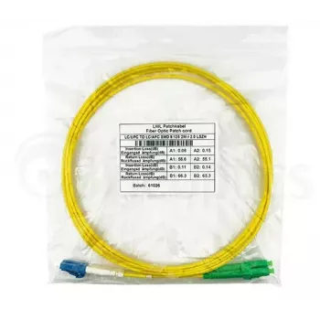 BlueOptics SFP3131BU3MS InfiniBand optiskās šķiedras kabelis 3m LC Dzeltens