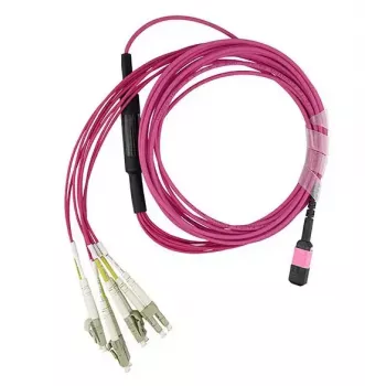 BlueOptics CBL-MPO12-4LC-OM4-15M-BO optiskā šķiedra MPO uz 4x LC 15m OM4 InfiniBand