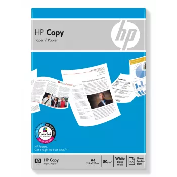 HP Copy Paper 80 gsm-500 loksnes/A4/210 x 297 mm