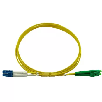 Optiskās šķiedras kabelis BlueOptics SFP3131BU0.5MS LC G.657.A1 0.5 m Dzeltens