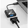 Techly HDMI-VGA pārveidotājs ar audio ligzdu