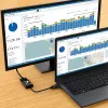Techly HDMI-VGA pārveidotājs ar audio ligzdu