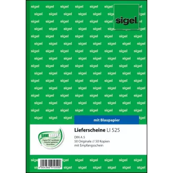 Biznesa veidlapa Sigel LI525 A5 rozā balta