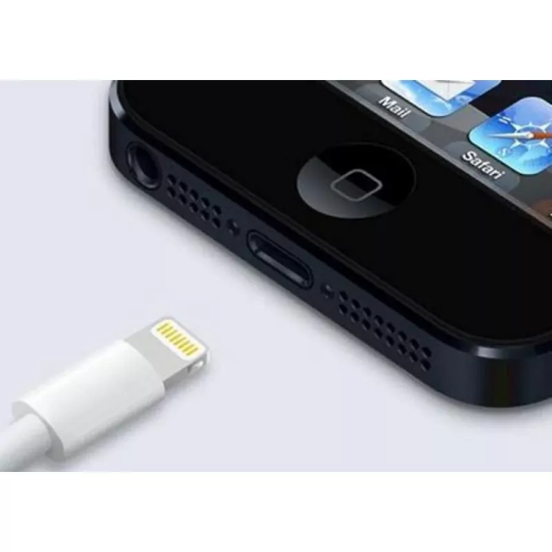 Techly ICOC APP-8WH1 Lightning kabelis 1 m Balts