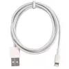 Techly ICOC APP-8WH1 Lightning kabelis 1 m Balts