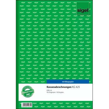 Virsgrāmatas papīrs Sigel KG425