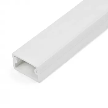 StarTech.com cauruļvadu vads kabeļu pārvaldībai ar līmlenti un vāku, 19mm x 11mm, 1m, PVC, līdz 6 kabeļiem, UL