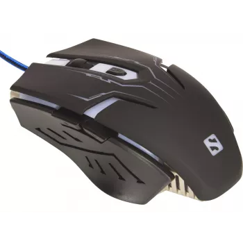 Sandberg Eliminator pele, labā roka, USB Type-A, 2400 DPI, Melna