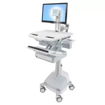 Ergotron StyleView Multivides ratiņi Alumīnijs Pelēks Balts