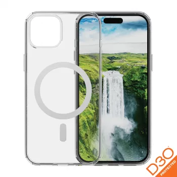 dbramante1928 Iceland Ultra D3O MagSafe Macīgs iPhone 17e/16e/SE, Caurspīdīgs (IU61CL001902)