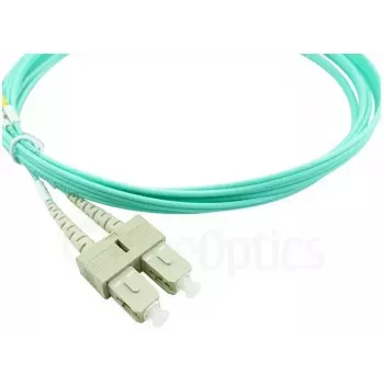 BlueOptics 055702T512000005M-BO Duplex optiskās šķiedras savienojuma kabelis (saderīgs ar Corning), LC-UPC/SC-UPC, daudzmodu OM3 50/125 µm, 5 m