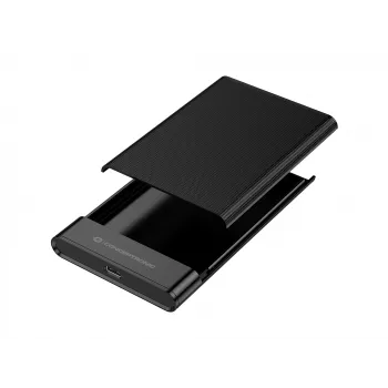Conceptronic DANTE06B 2.5 collu cietā diska kaste USB 3.0, HDD/SSD korpuss, 2.5 collu, Serial ATA III, 6 Gbit/s, USB savienojums, Melns