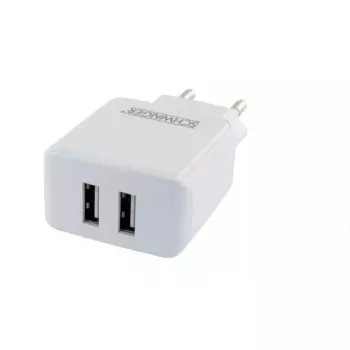 Mobilās ierīces lādētājs Schwaiger LPRO230 502 Universāls Balts AC Iekštelpām