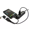 Techly USB 2.0 OTG kabelis A F Micro USB M ar USB 30cm Melns ICOC MUSB-MC2