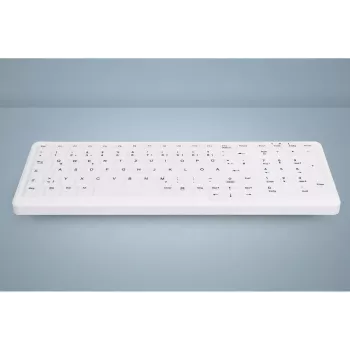 Active Key AK-C7000F-UVS-W/CH tastatūra medicīnas USB balta pilnizmēra vadu membrānas LED
