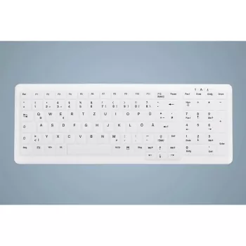Active Key AK-C7000F-UVS-W/CH tastatūra medicīnas USB balta pilnizmēra vadu membrānas LED