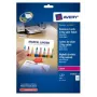 Lāzerpapīrs vizītkartēm Avery C32026-10, 10 loksnes, 100 kartītes, satīna, 270 g/m²