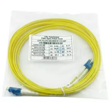 BlueOptics SFP3131BU10MK InfiniBand optiskā šķiedra 10 m LC dzeltens