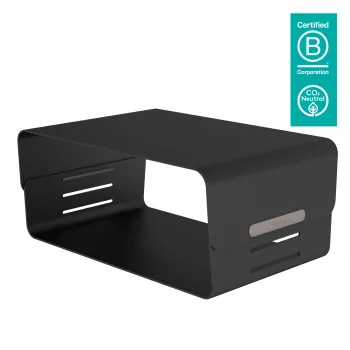 Dataflex Addit Bento® monitora pacēlājs - regulējams 123, Brīvi stāvošs, 20 kg, Augstuma regulēšana, Melns