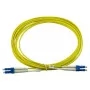 Optiskās šķiedras savienotājkabelis BlueOptics SFP3131BU3MK 3 m OS2 LC–LC dzeltens, 9 µm, pilns duplekss