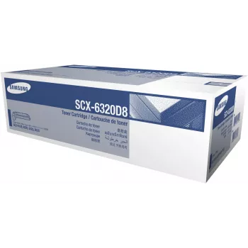 Tonera kasetne Samsung SCX-6320D8, melna, 8000 lpp, 1 gab.