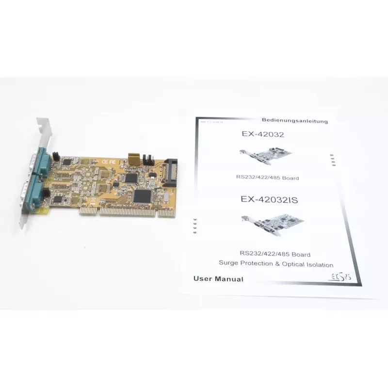 Saskarnes karte Exsys EX-42032 iekšējā seriālā